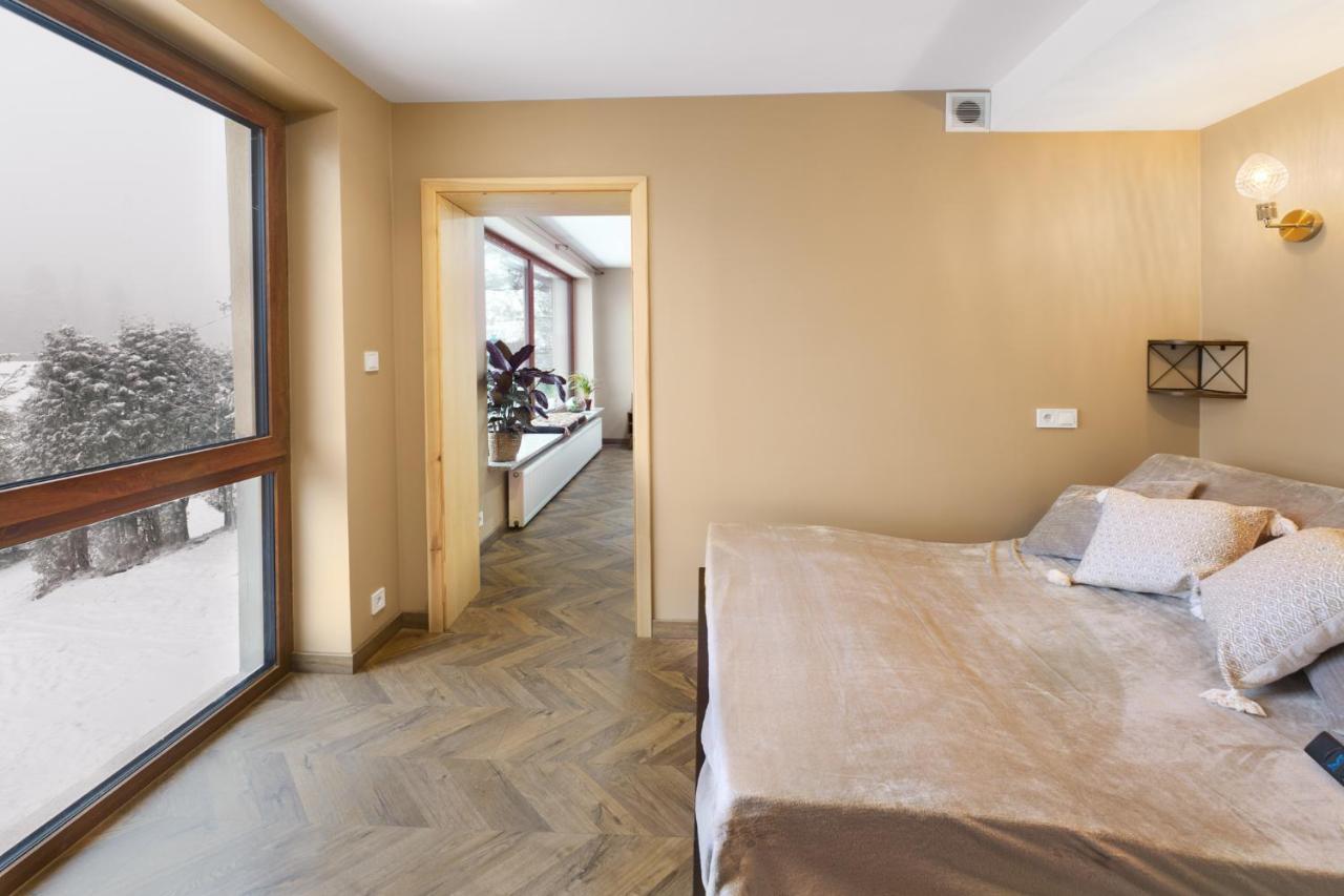 Apartament Widokowy Z Jacuzzi I Sauna Na Wylacznosc - Sikorowka - Dobre Miejsce 维斯拉 外观 照片